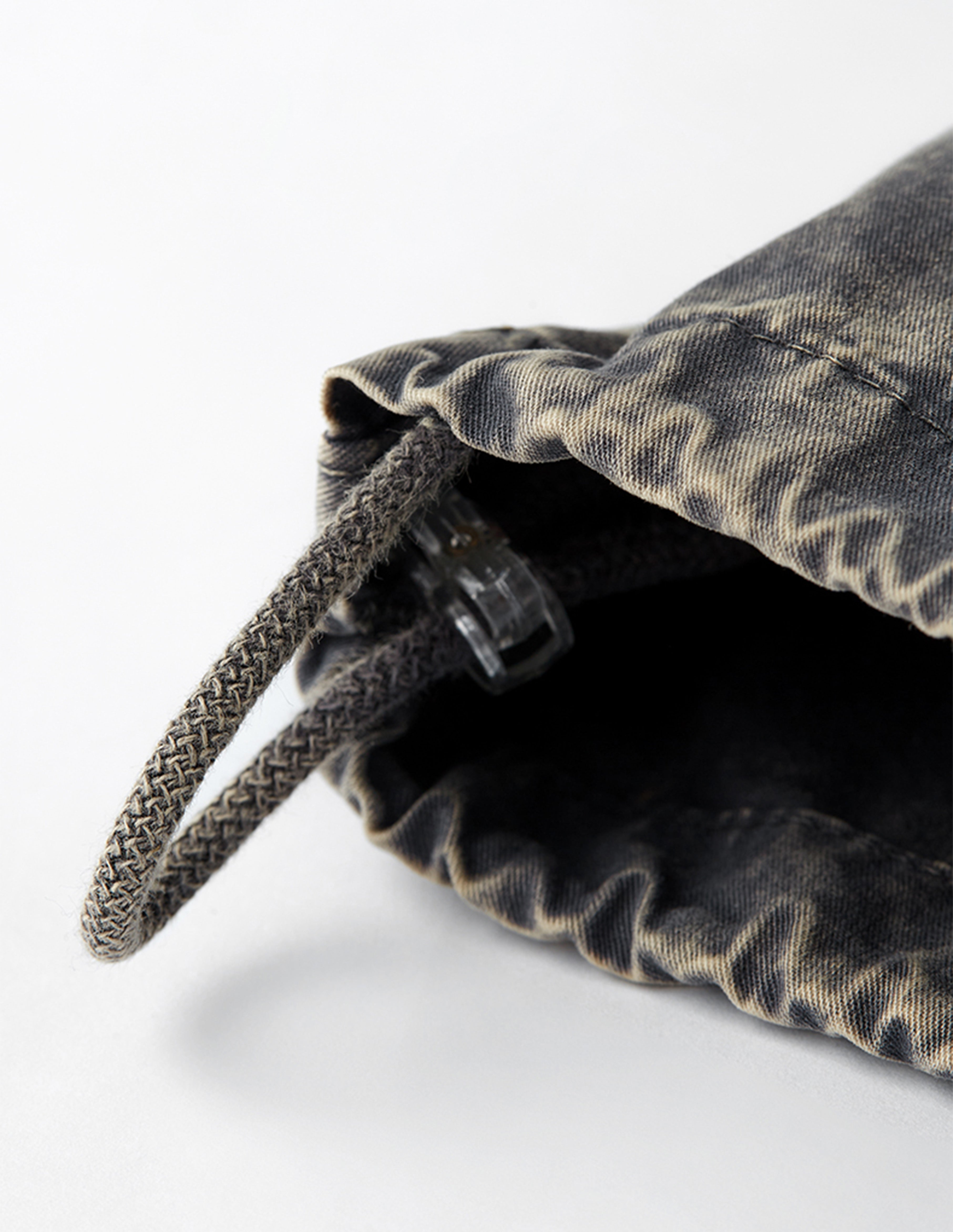 BAKYARDER Vintage Wall Texture Wash Cargo Pants