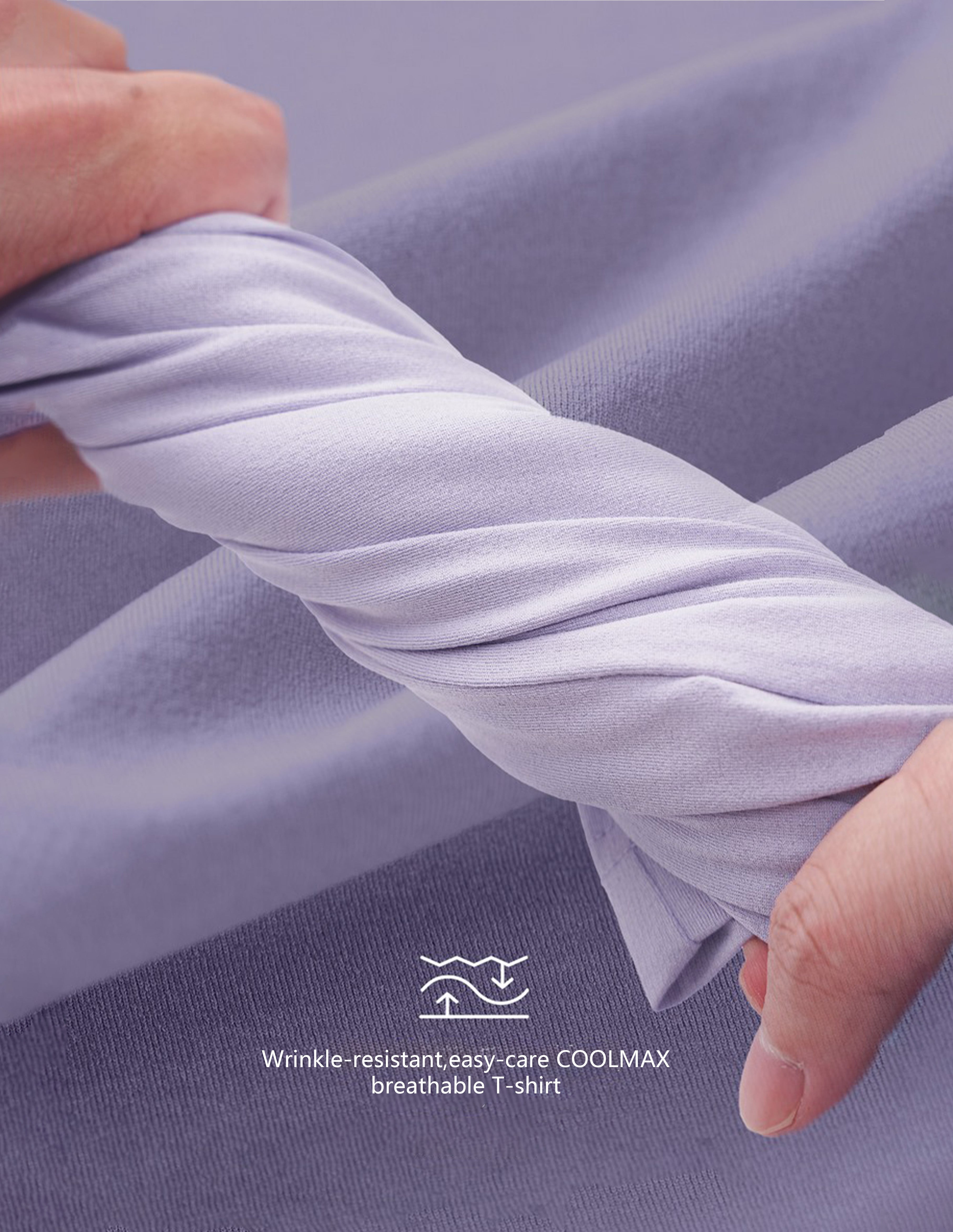 BAKYARDER Breathable T-Shirt for Outdoor Sports, Commuting, and Cycling – Quick-Dry Short Sleeve