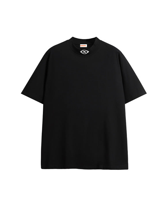 BAKYARDER Solid Color Short Sleeve T-Shirt