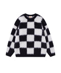 BAKYARDER Wind Checkerboard Sweater