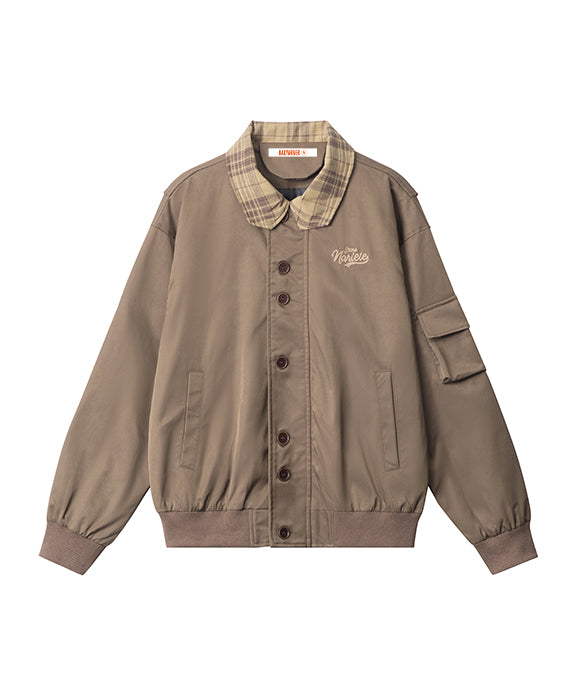 BAKYARDER Vintage Turn-Down Collar Jacket
