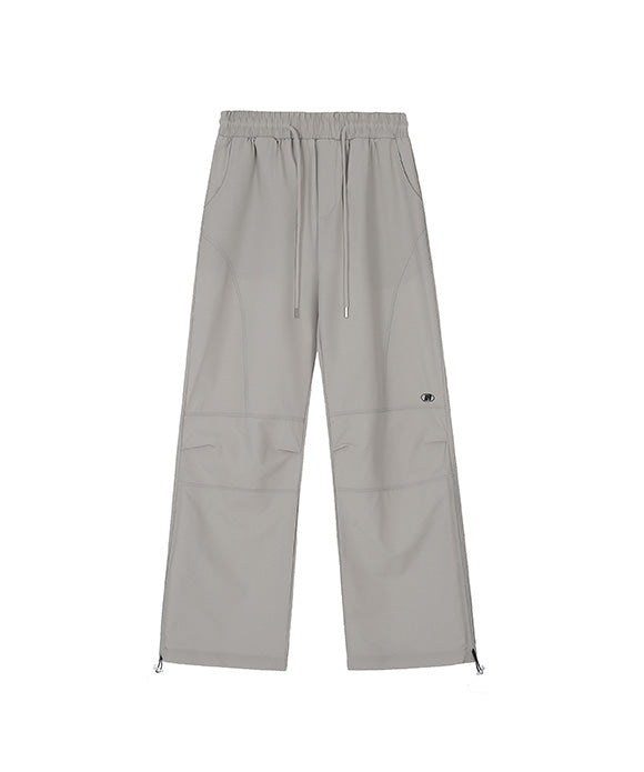 BAKYARDER Wide-Leg Utility Paratrooper Pants