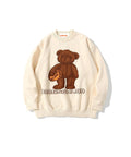 BAKYARDER Bear Jacquard Pullover Sweater-