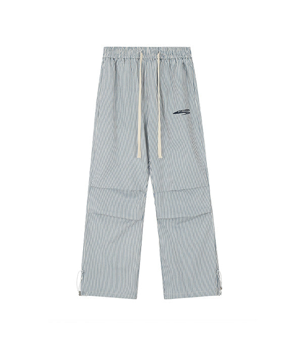 BAKYARDER Vintage Striped Casual Pants