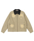 BAKYARDER Vintage Washed Distressed Jacket