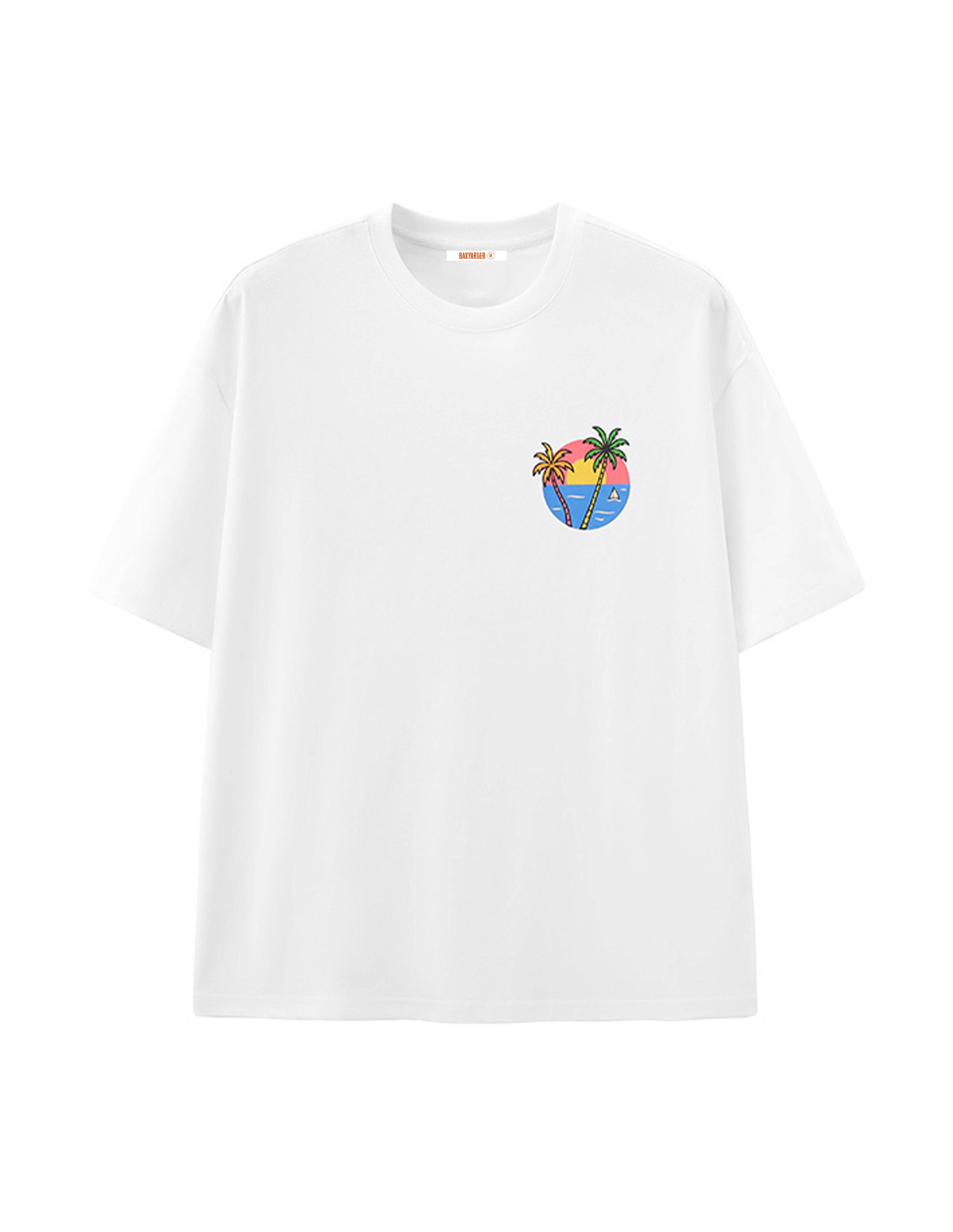 BAKYARDER Island Print T-Shirt