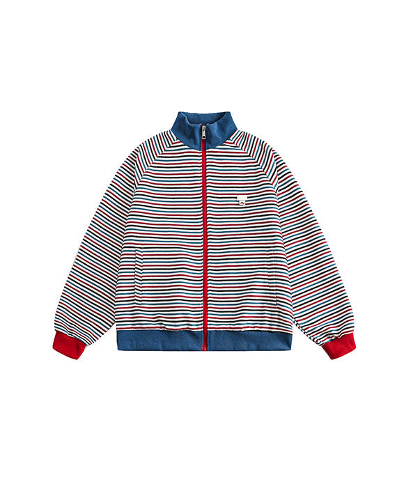 BAKYARDER Vintage Striped Jacket