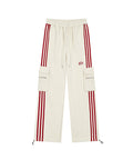 BAKYARDER  Vintage Multi-Pocket Striped Pants