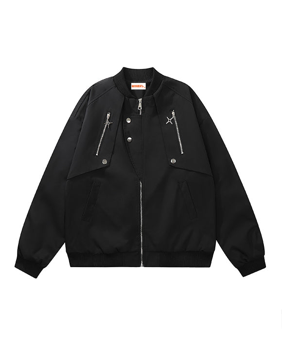 BAKYARDER Vintage Utility Pilot Jacket