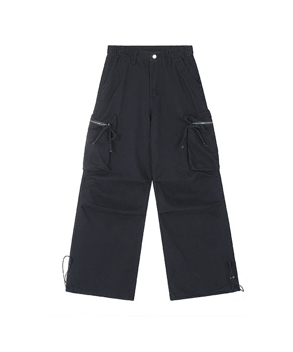 BAKYARDER Vintage Pleated Cargo Pants