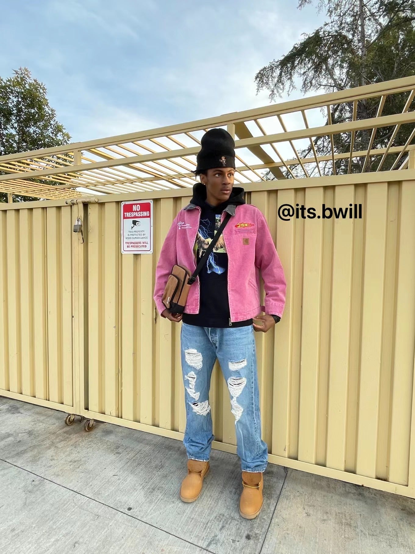 BAKYARDER Vintage Washed Embroidered Work Jacket-