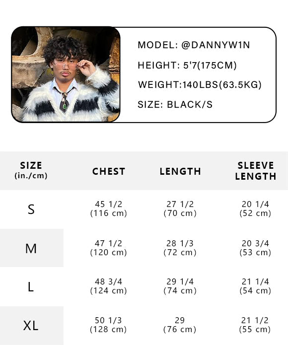 BAKYARDER Color Block Striped Cardigan