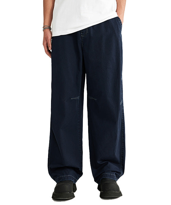BAKYARDER Vintage Washed Bamboo-Style Pants