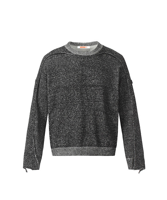 BAKYARDER Vintage Deconstructed Sweater