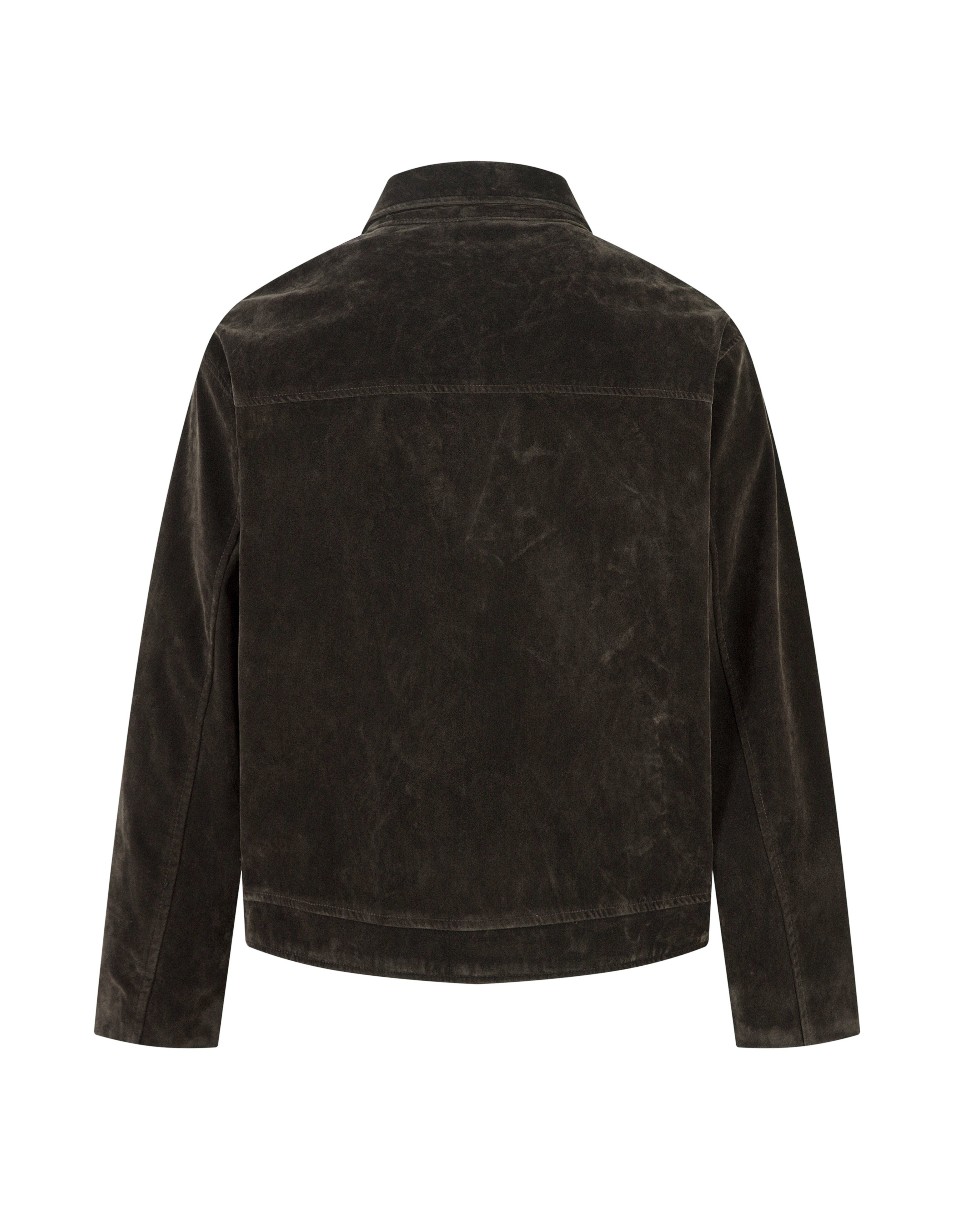 BAKYARDER Vintage Suede Toggle Jacket