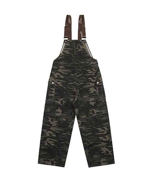 BAKYARDER  Vintage Camouflage Overalls