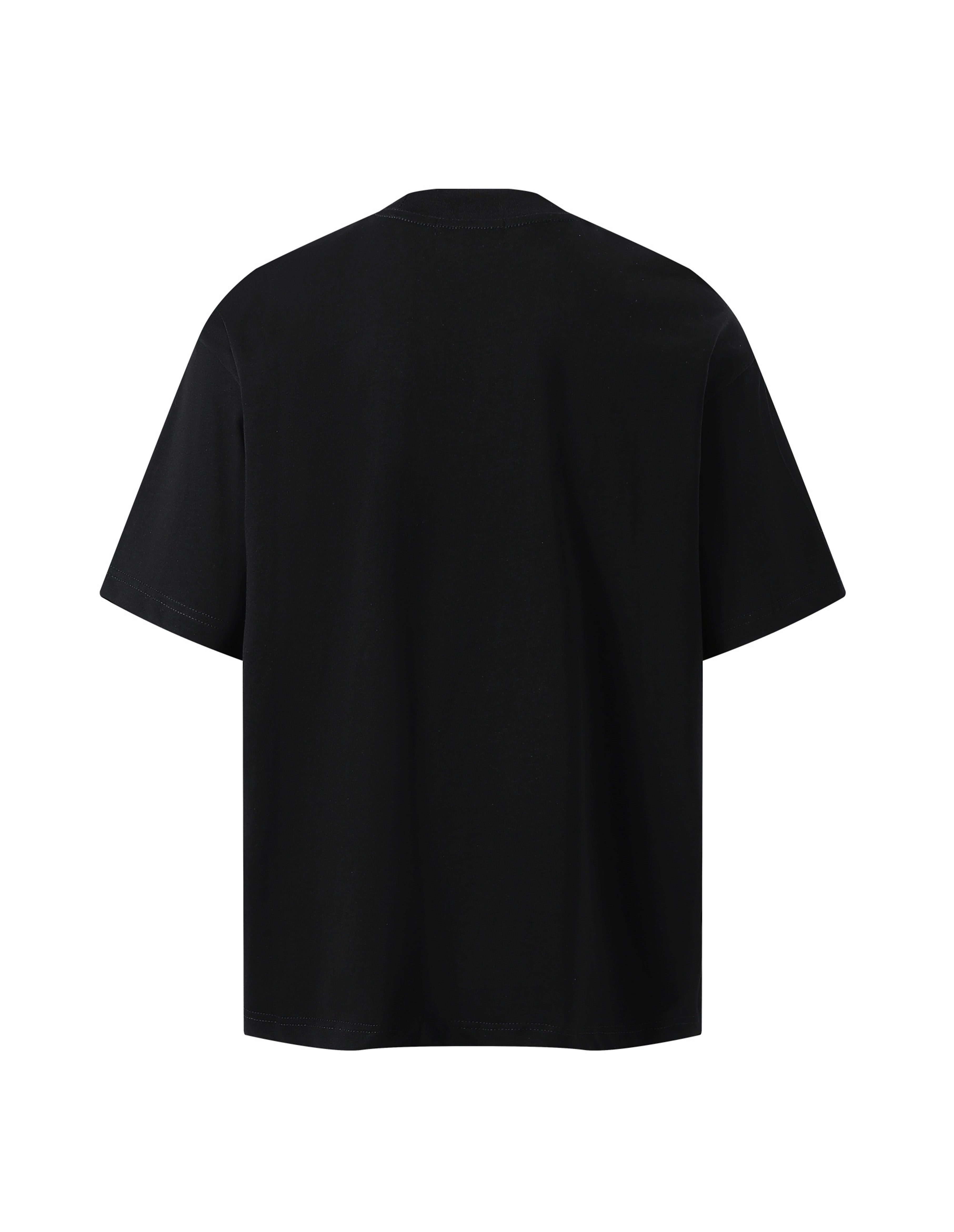 BAKYARDER Vintage Ink-Splatter Print T-Shirt