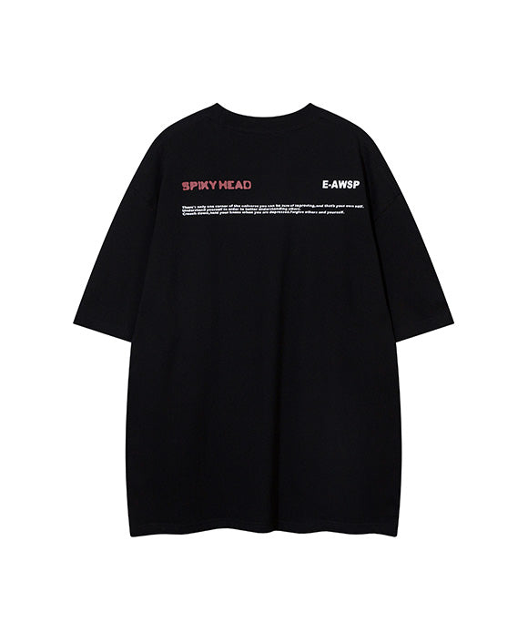 BAKYARDER  High-Street Vintage Print Tee