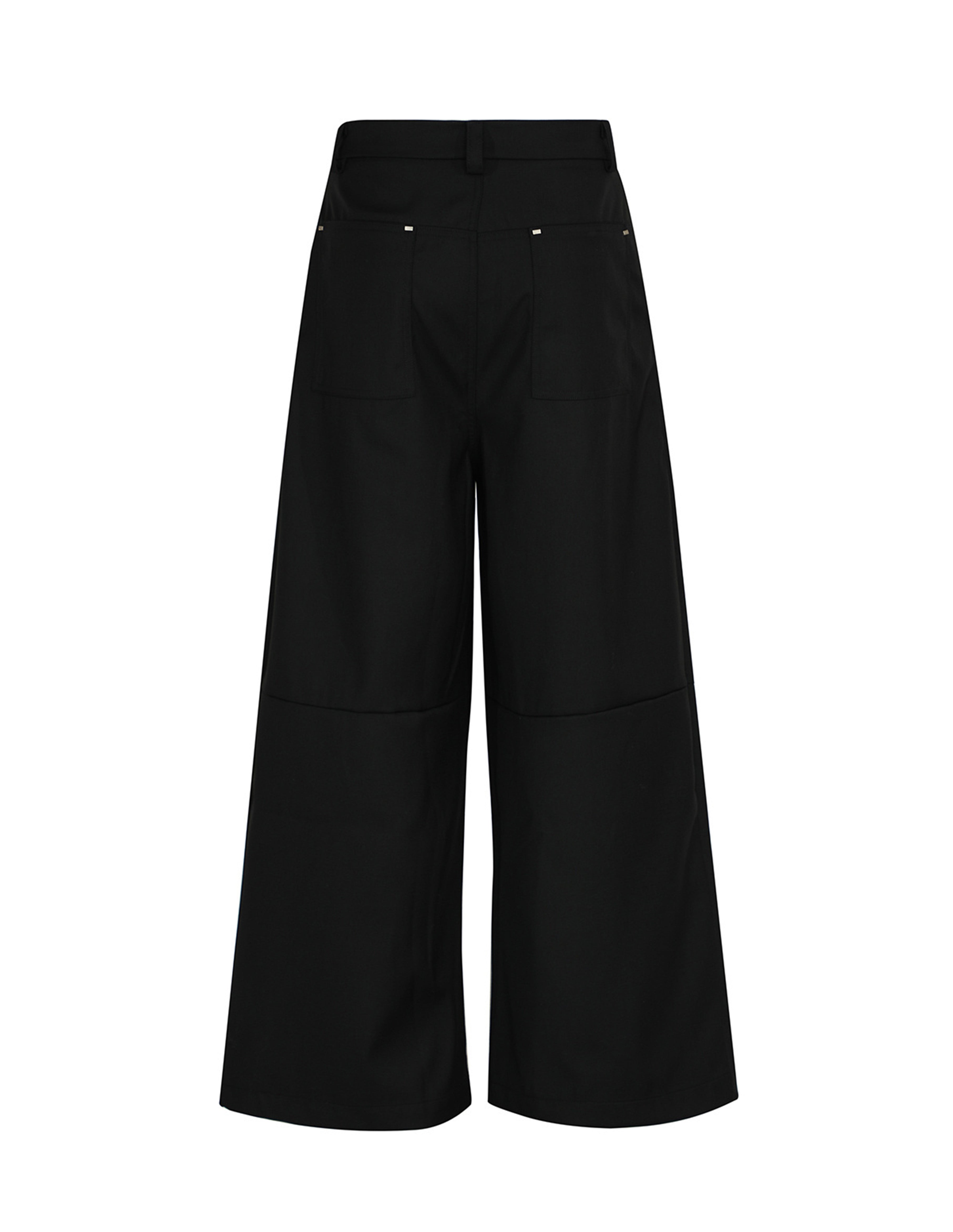 BAKYARDER A-Line Pleated Drapey Trousers