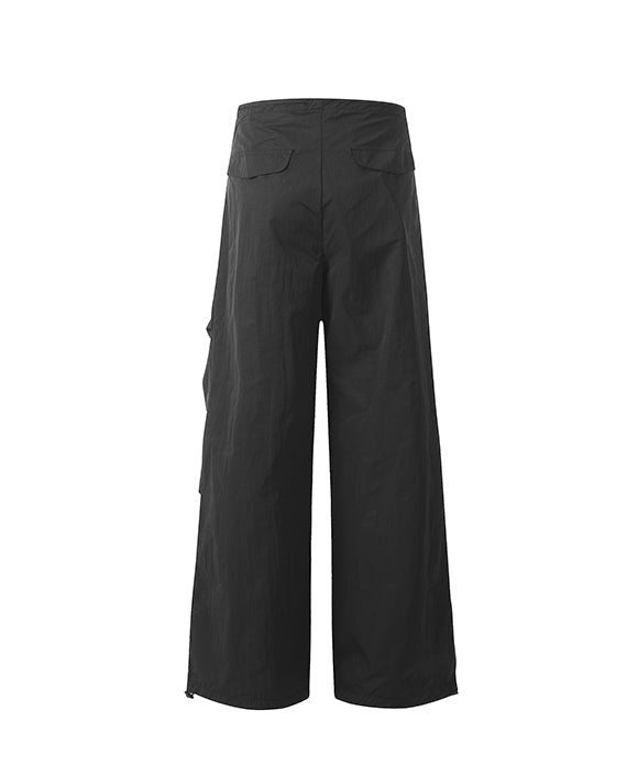 BAKYARDER Vintage Pleated Paratrooper Cargo Pants