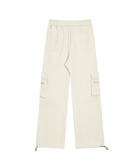 BAKYARDER  Vintage Multi-Pocket Striped Pants