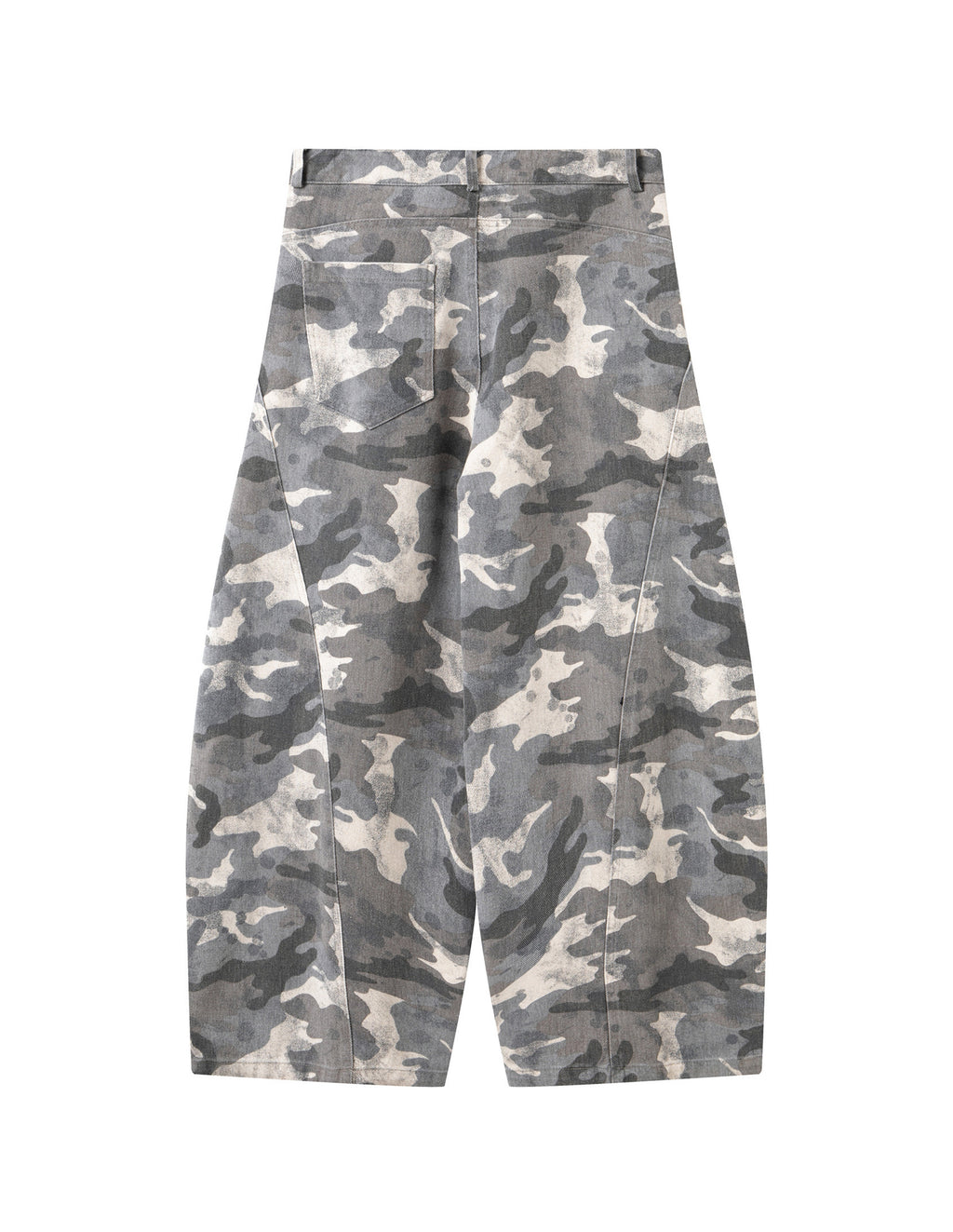BAKYARDER Vintage Washed Camouflage Bucket Cargo Pants