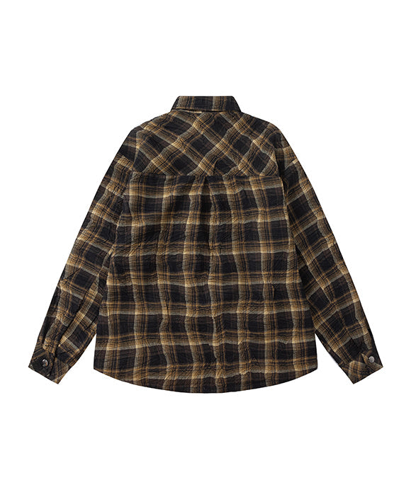 BAKYARDER Vintage Plaid Jacket