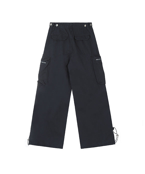 BAKYARDER Vintage Pleated Cargo Pants