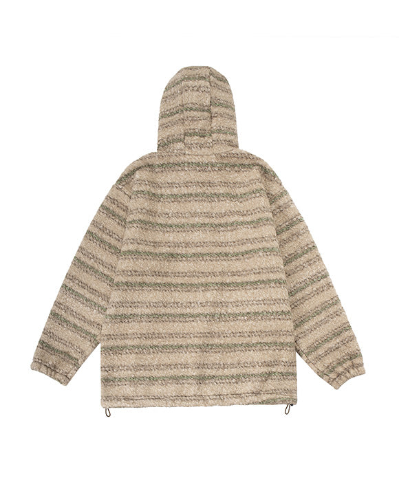 BAKYARDER Vintage Striped Sweater Hoodie