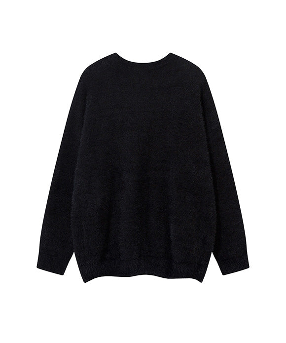 BAKYARDER Spider Jacquard Crewneck Sweater