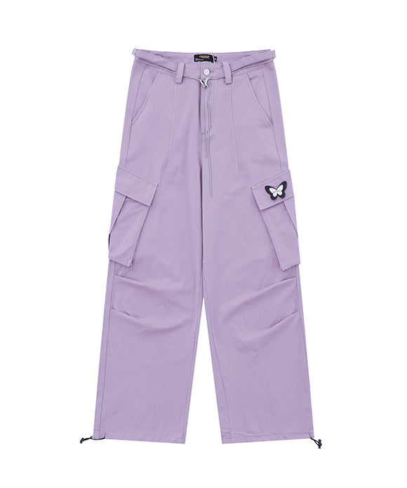 BAKYARDER Butterfly Belt Cargo Pants