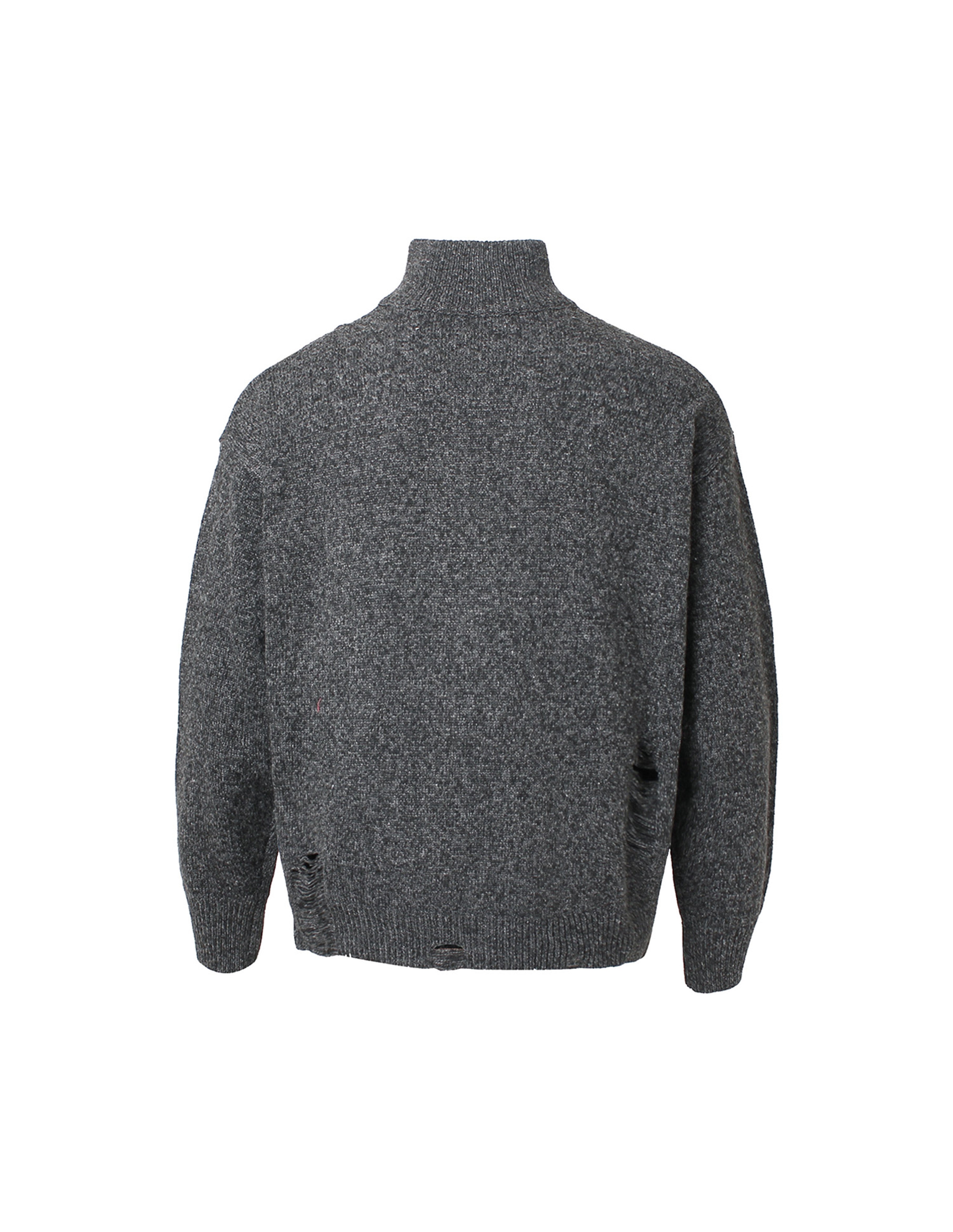 BAKYARDER Vintage Zip-Up Cardigan Sweater