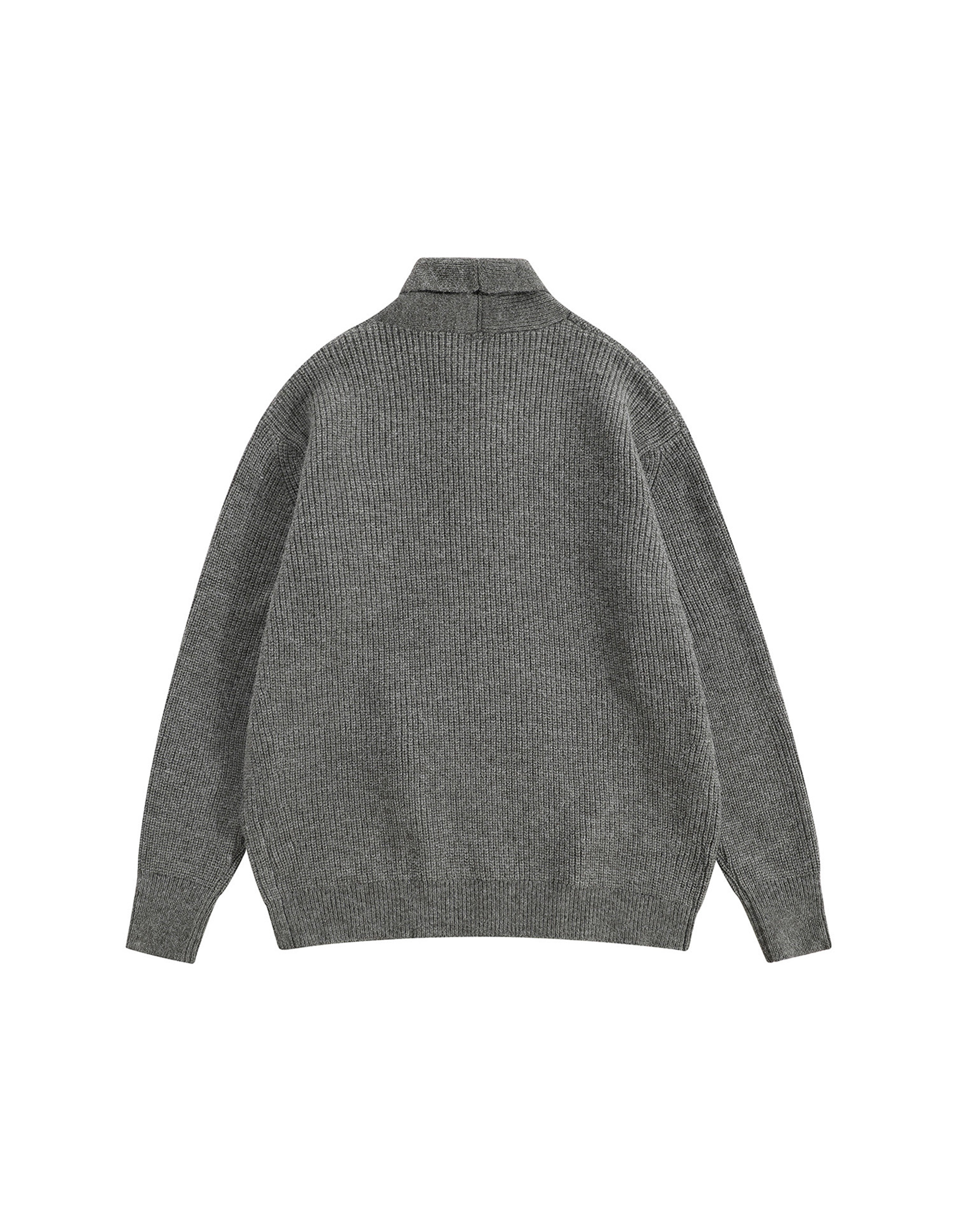 BAKYARDER Asymmetrical Button Cardigan Sweater