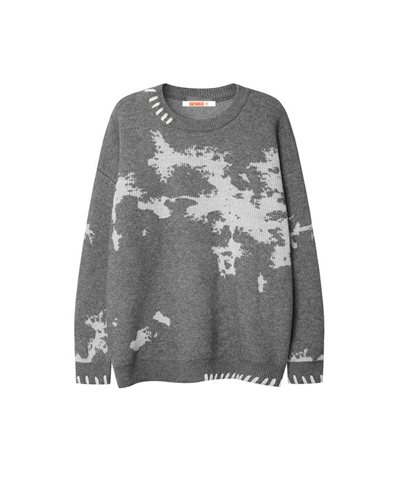 BAKYARDER Vintage Embroidered Sweater