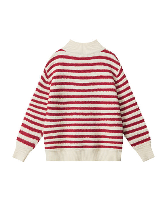 BAKYARDER Vintage Striped Cardigan Sweater