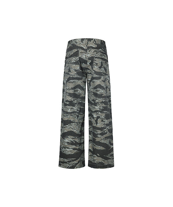 BAKYARDER Vintage Tree Bark Camouflage Pants
