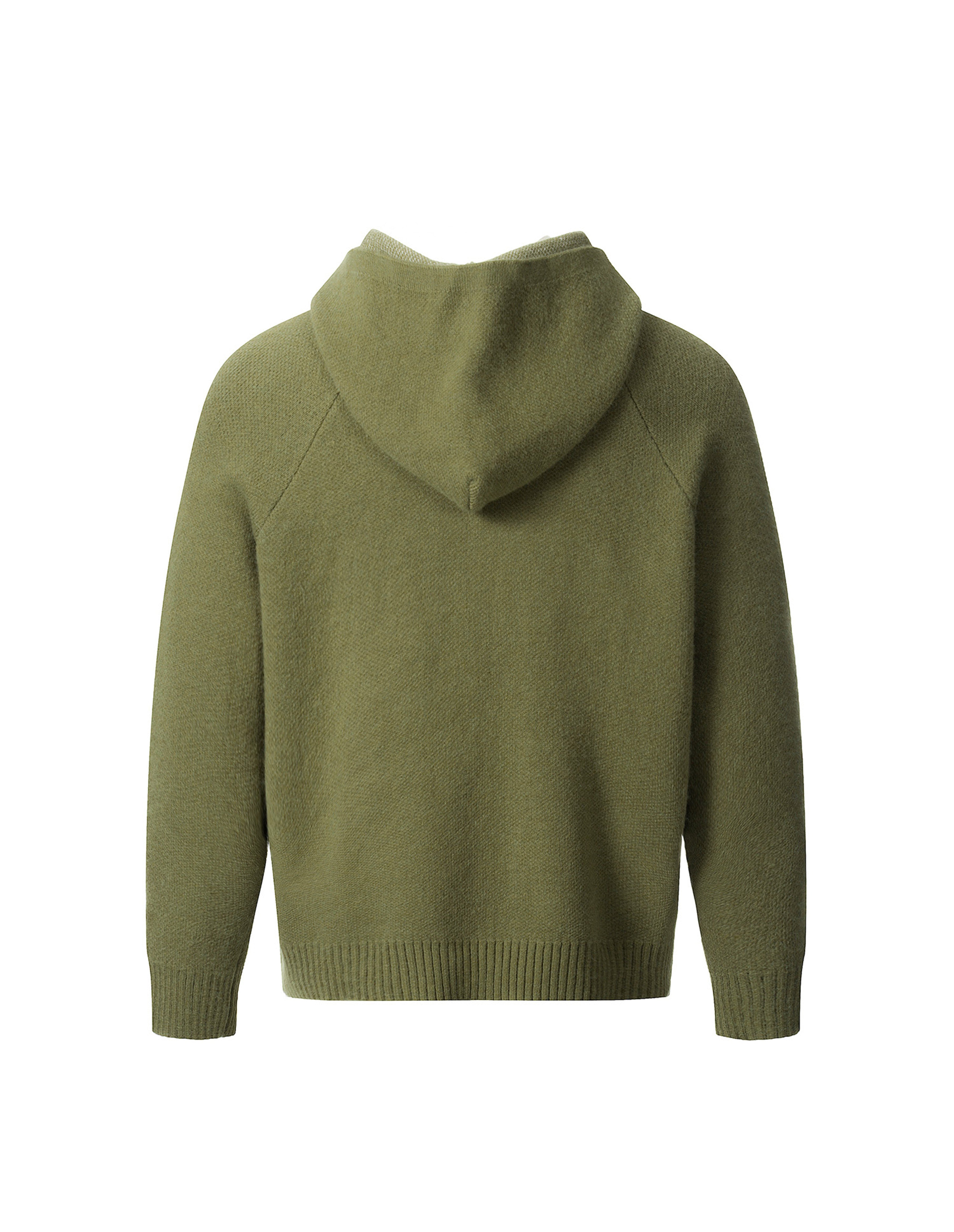 BAKYARDER Casual Hooded Zip-Up Cardigan