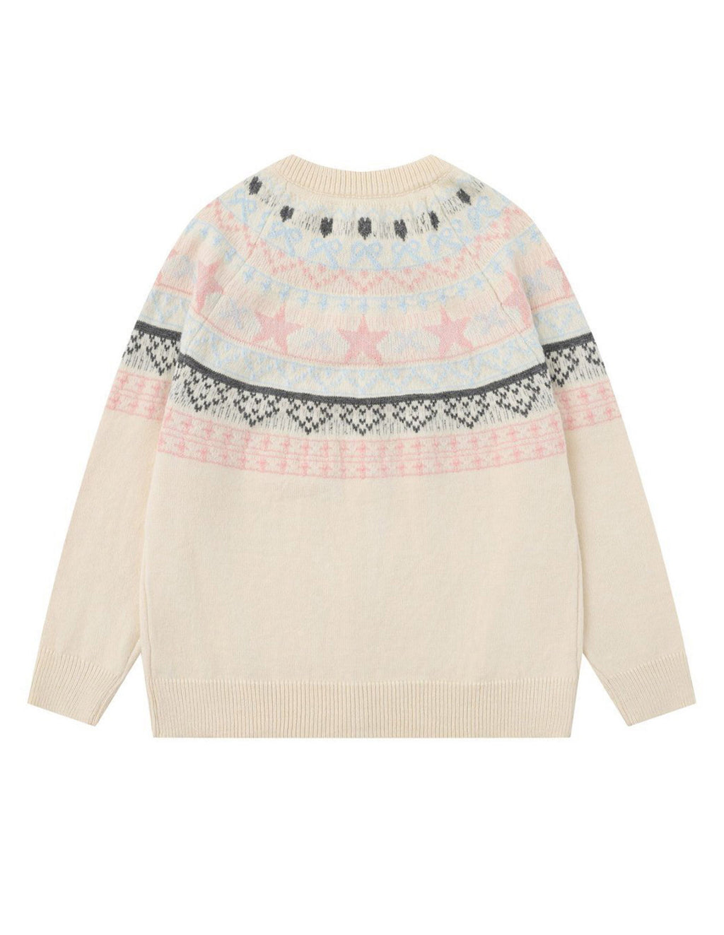 BAKYARDER Bowknot Star Cardigan Sweater