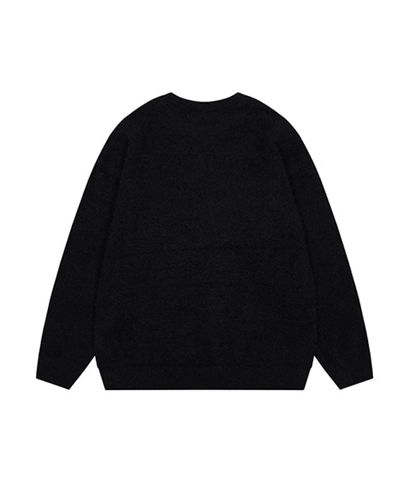 BAKYARDER Vintage Dalmatian Sweater