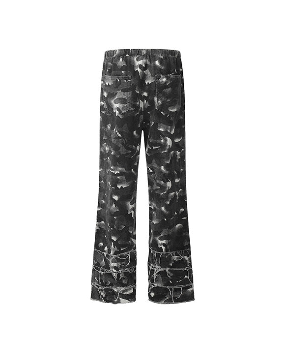 BAKYARDER Vintage Wash Camouflage Pants