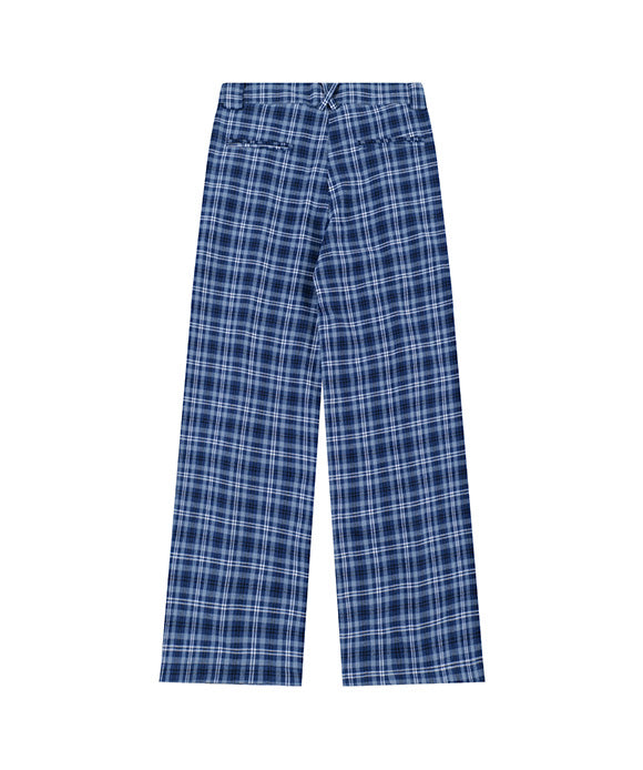 BAKYARDER Vintage Plaid Casual Pants