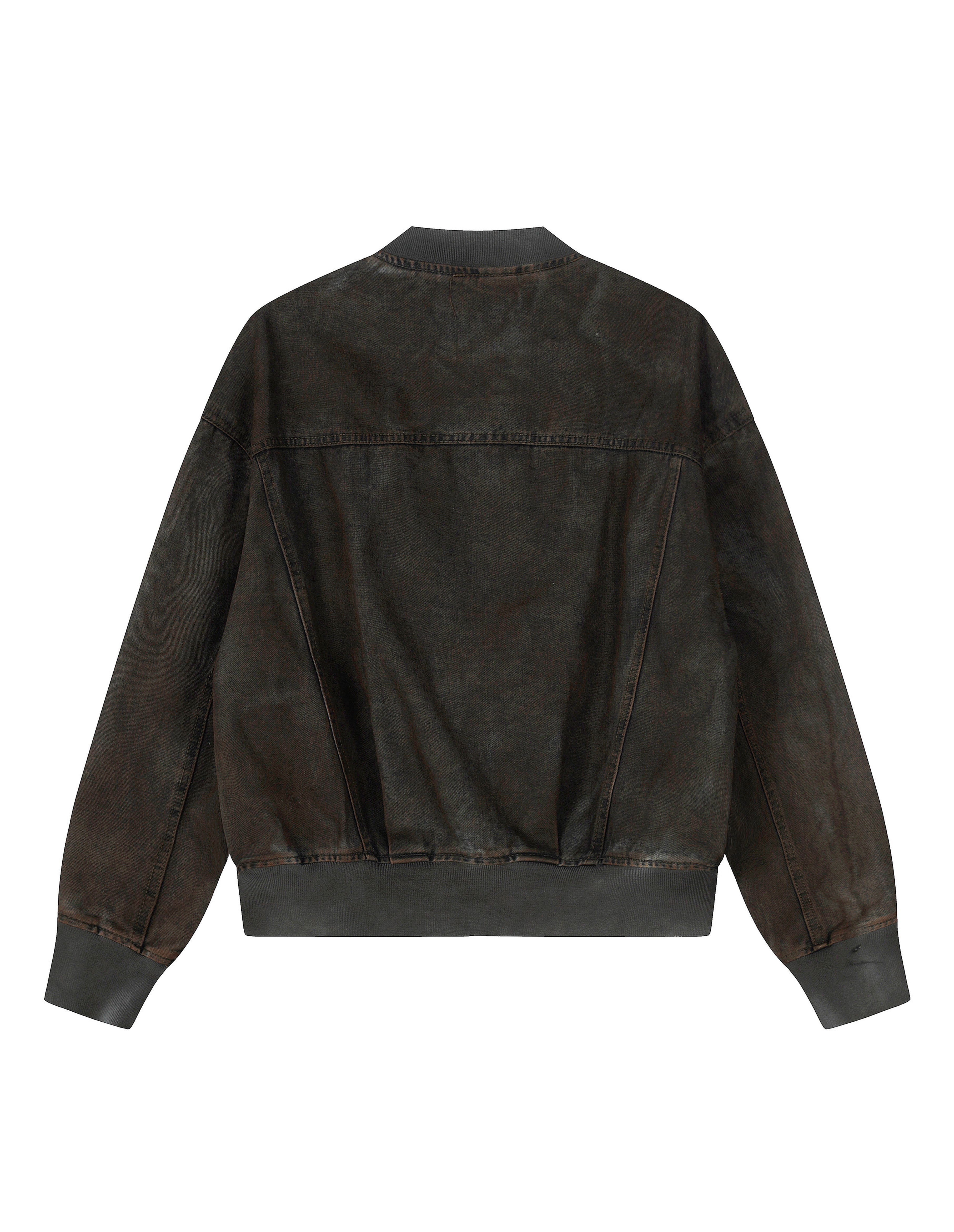 BAKYARDER Vintage Washed Workwear Denim Jacket