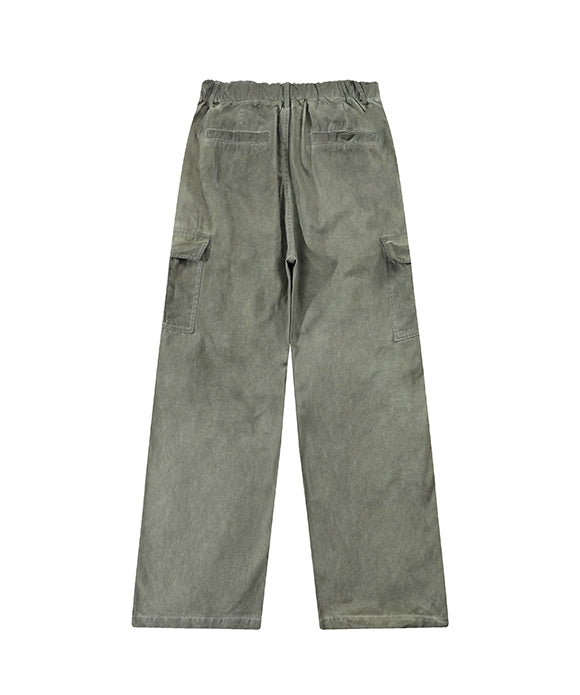 BAKYARDER Vintage Pleated Cargo Pants