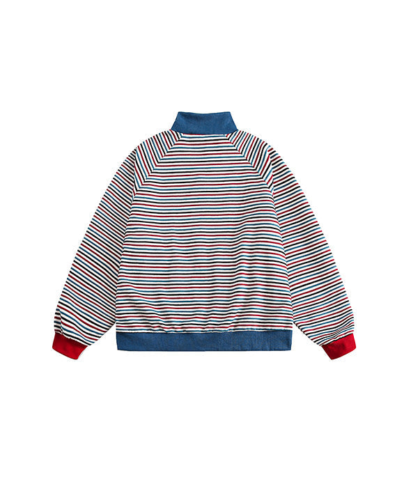 BAKYARDER Vintage Striped Jacket