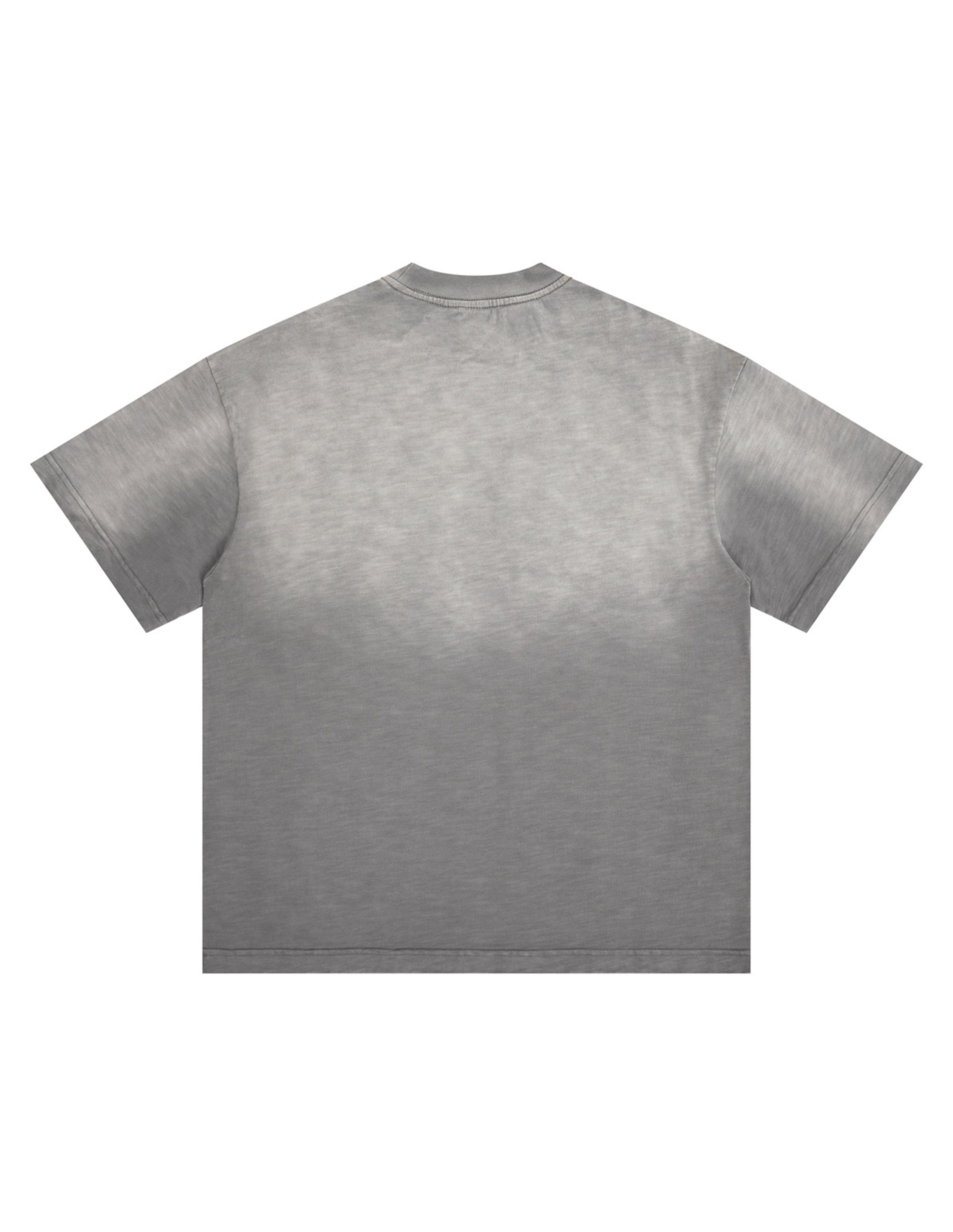 BAKYARDER Vintage Number Print Gradient T-Shirt