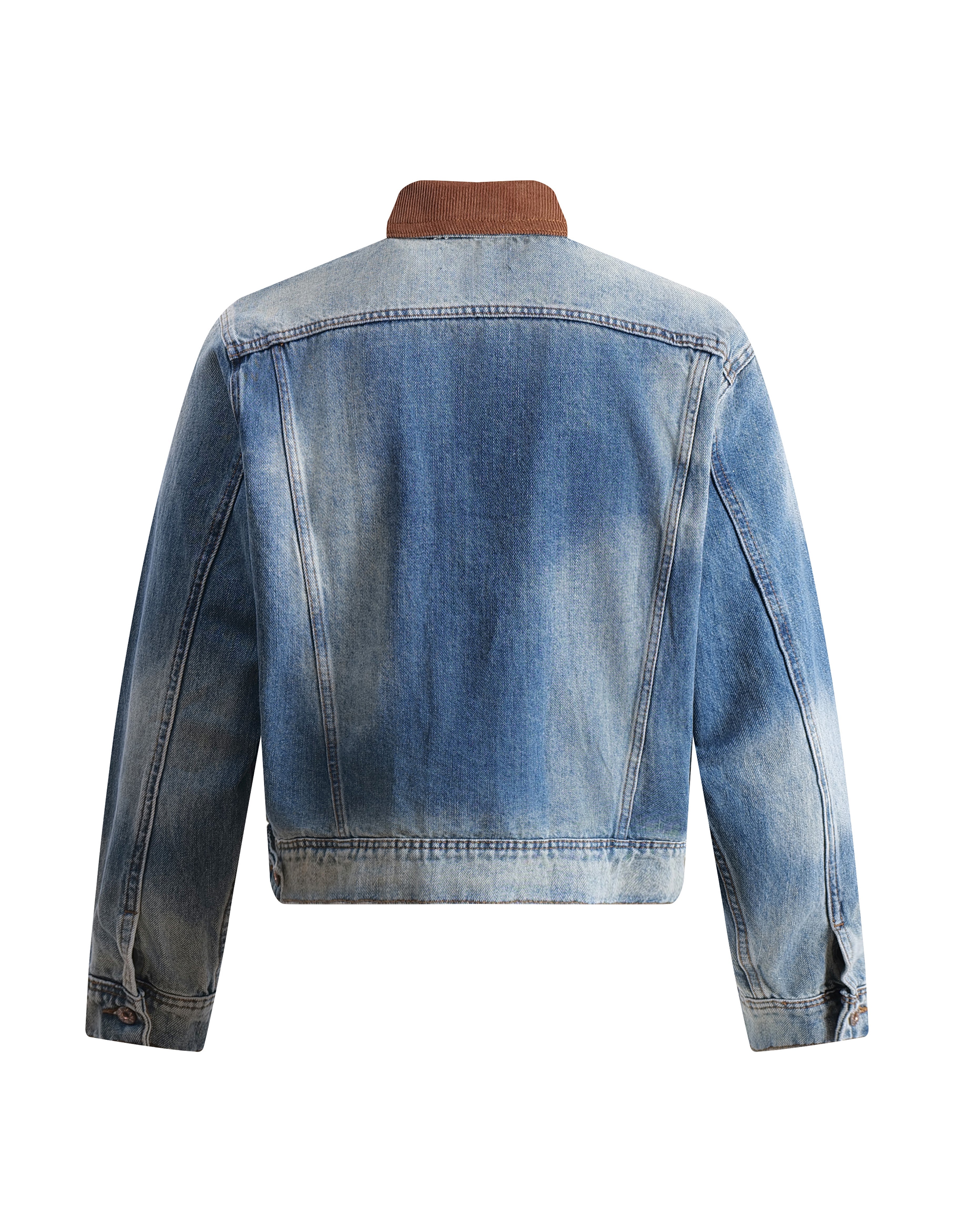 BAKYARDER Vintage Washed Denim Jacket