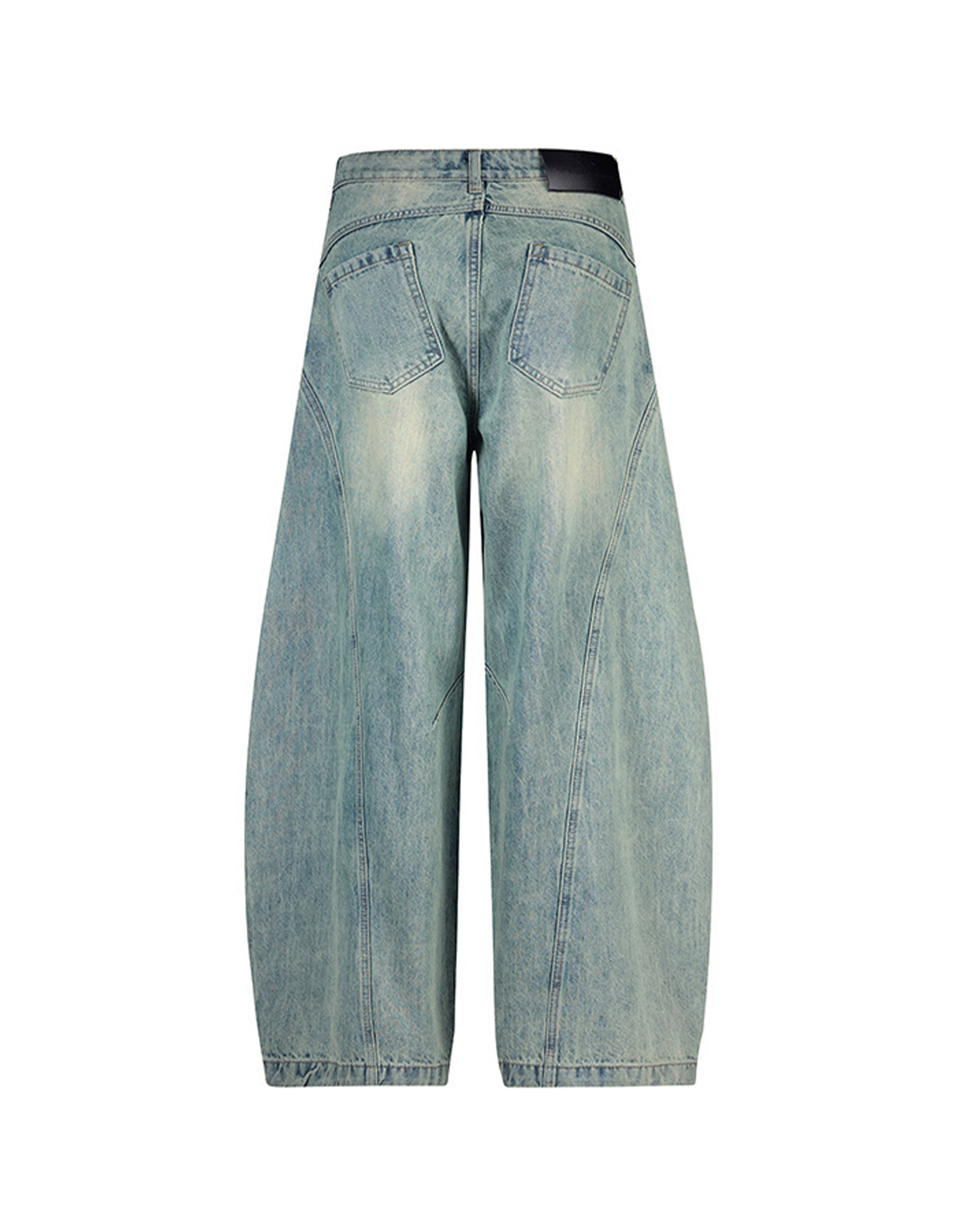 BAKYARDER Vintage Wide-Leg Barrel Jeans