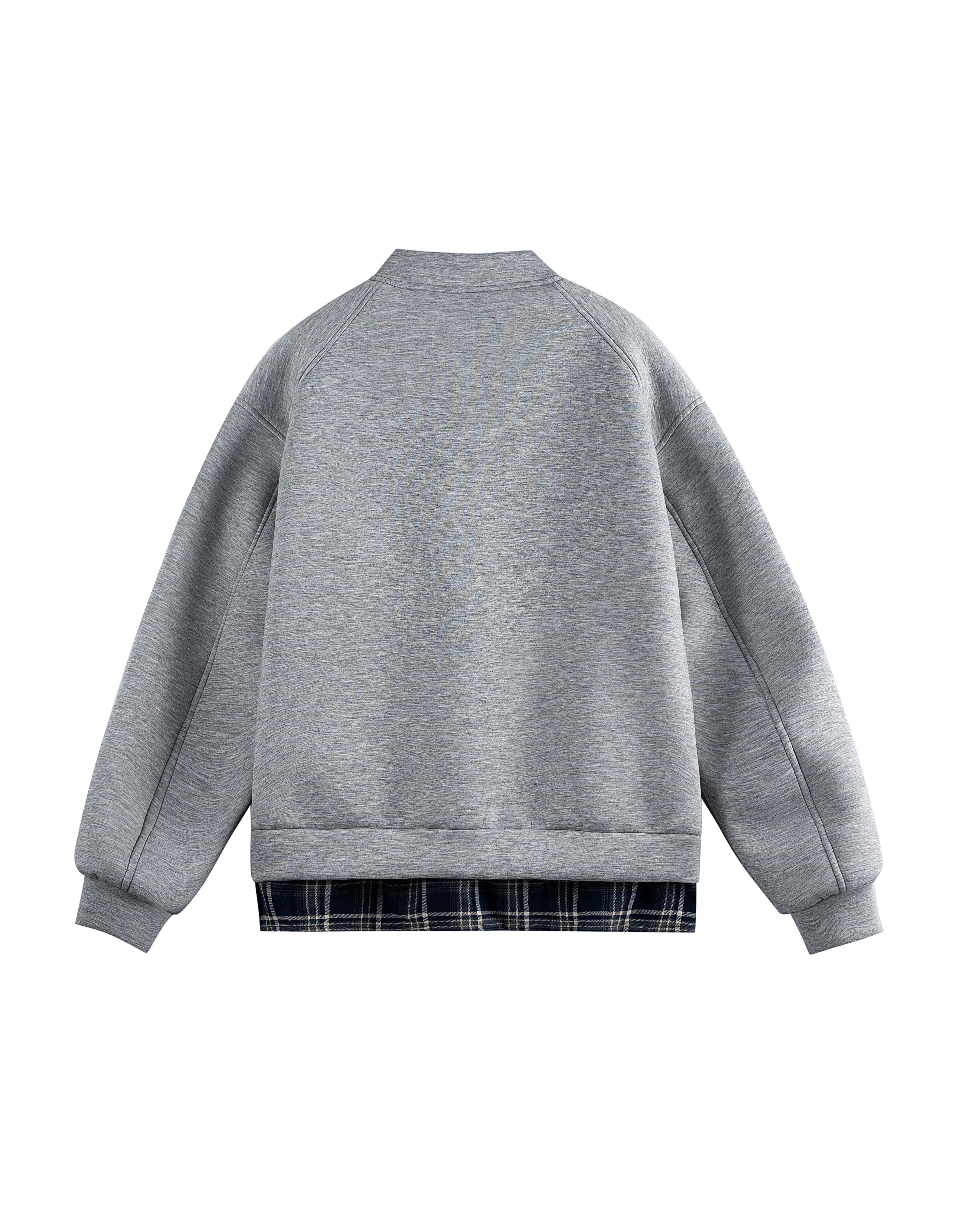 BAKYARDER Color Block Patchwork Fake Two-Piece Cargo Jacket