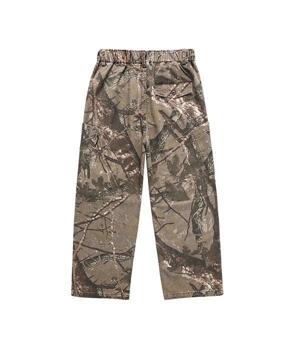 BAKYARDER Vintage Tree Camouflage Cargo Pants