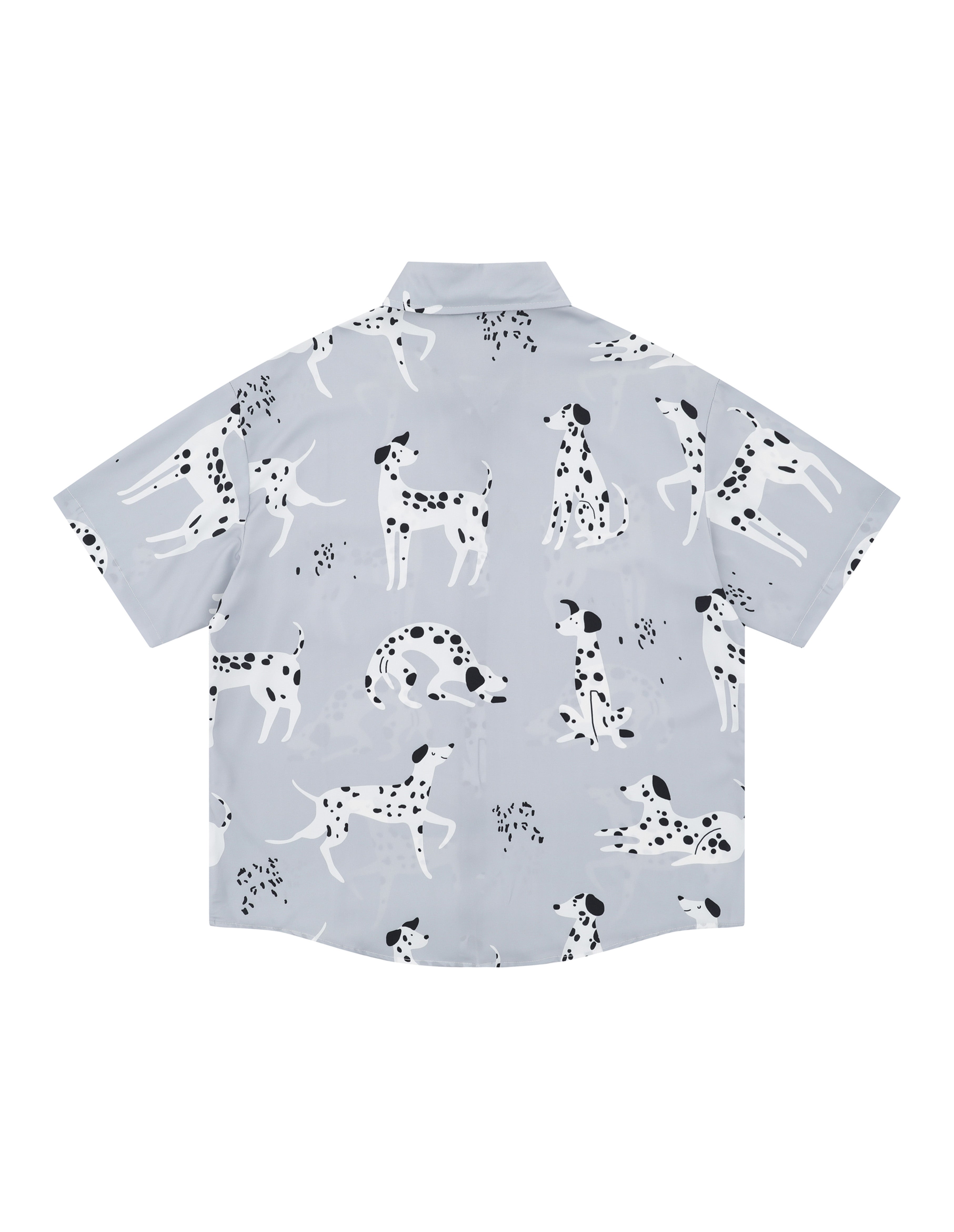 BAKYARDER All-Over Dog Print Shirt